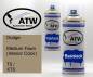Preview: Dodge, Medium Fawn (Interior Color), T5 / XT5: 400ml Sprühdose + 400ml Klarlack - Set, von ATW Autoteile West.